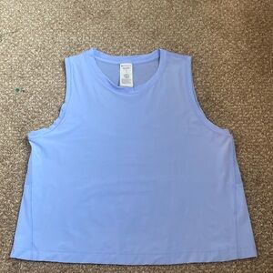 S - LIGHT BLUE ATHLETA TOP